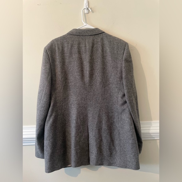 Brook Brothers 100% camel hair grey blazer NEW WITH TAGS - Picture 4 of 6